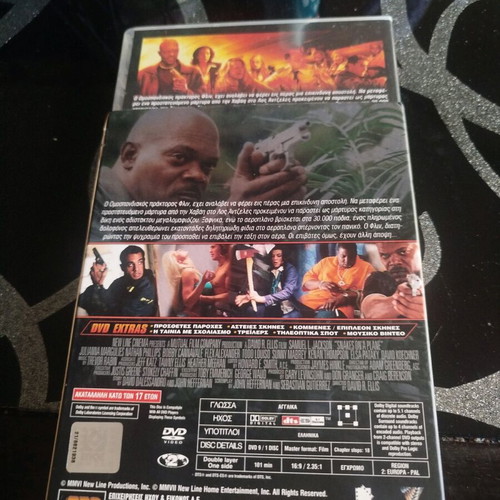 Snakes on a Plane DVD like new, thriller with subtitles