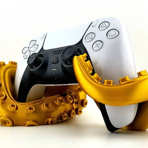 3D Printed Octopus Tentacle Controller Stand for PS5 new