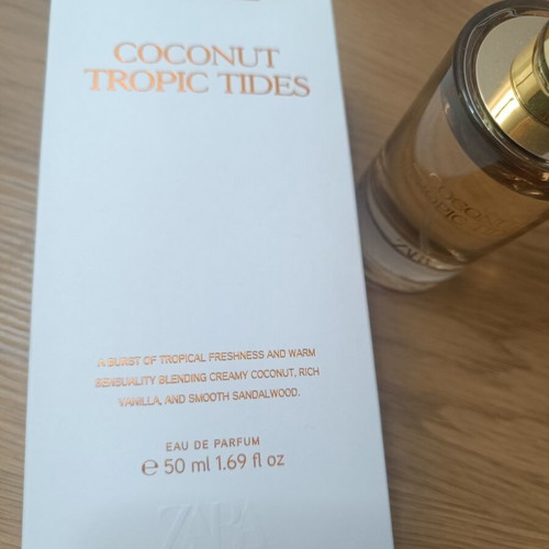 Zara Coconut Tropic Tides Eau de Parfum 50ml like new