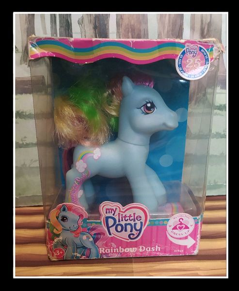  My Little Pony -  Rainbow Dash -  Favorite Friends  - Wave 6 - G3 - mikro mou poni
