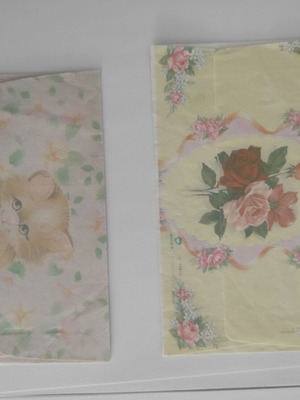 Used envelopes for correspondence