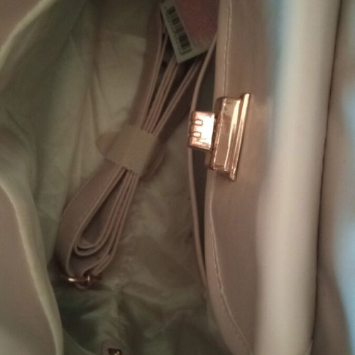 Crossbody and shoulder bag like new, beige