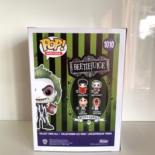 Funko POP! Movies Beetlejuice Glow in the Dark 2020 Fall Convention Limited Edition like new