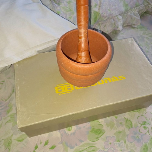 Plastic mortar and pestle new in good condition