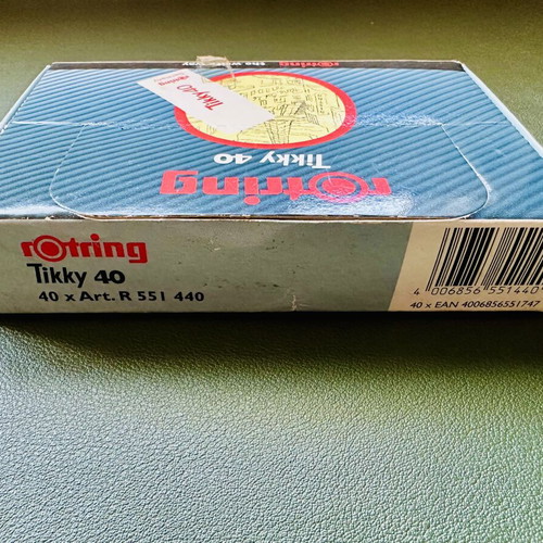 Rotring Tikky 40 erasers new pack of 40 pieces