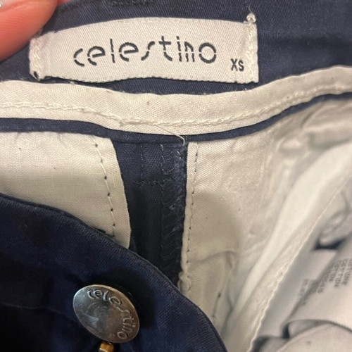 Celestino women's pants blue, size extra small, like new