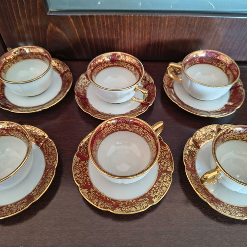 Coffee cup set of 6 used, Japanese porcelain from 1967 Canada