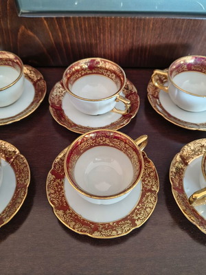 Coffee cup set of 6 used, Japanese porcelain from 1967 Canada