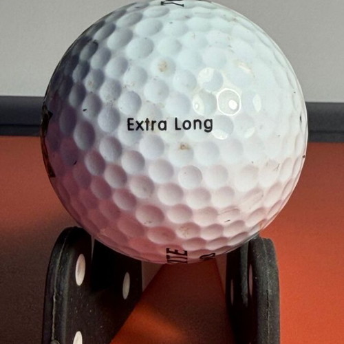 Top Flite XL 2000 Extra Long golf ball used with Sacramento County Sheriff logo