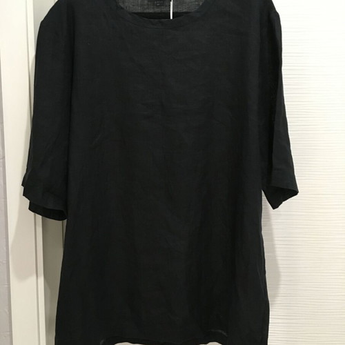 COS linen shirt M black, new
