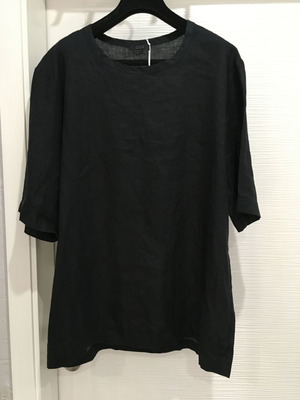 COS linen shirt M black, new