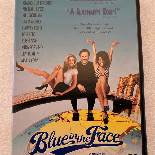 Blue in the Face DVD used, comedy, no Greek subtitles