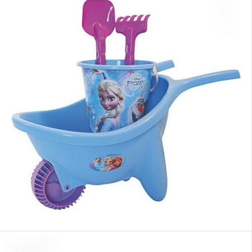 Frozen Elsa and Anna beach toys buckets like new