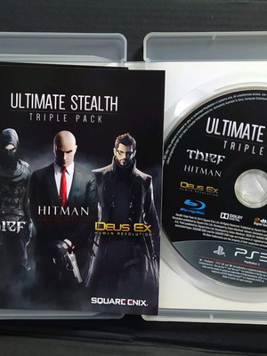 Ultimate Stealth Triple Pack PS3 like new