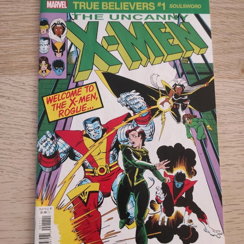 X-Men True Believers 1 used, English collectible comic