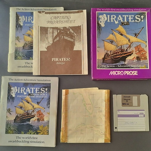 Commodore Amiga Pirates! used video game