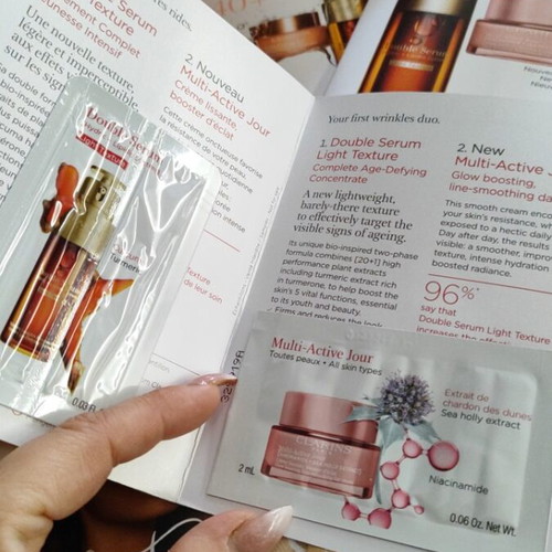 Clarins Beauty Box new with creams, serum, foundation and concealer