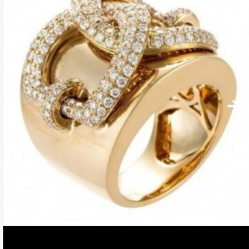 Ring Crystal chain, new