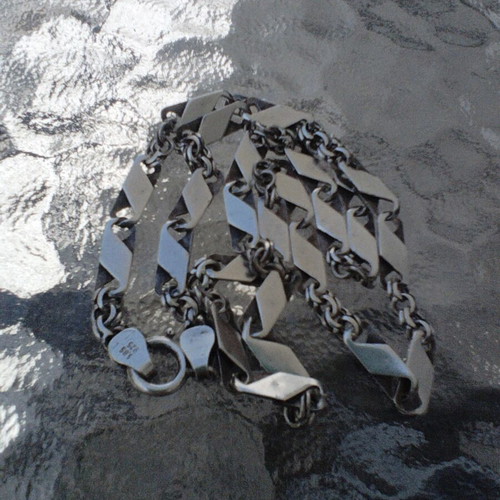 Silver 925 Necklace Chain 50cm like new with 925 stamp