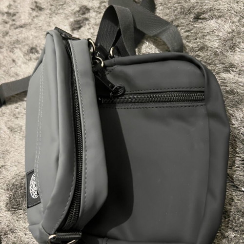 Men bag new, crossbody, black and gray