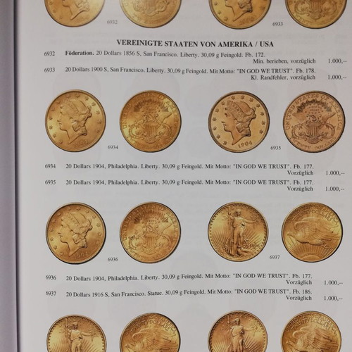Coin auction catalogs like new, set of 2