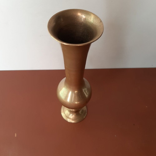 Vintage brass vase 20cm height, like new