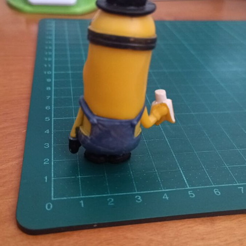 Minions Kevin action figure like new with bowler hat and banana