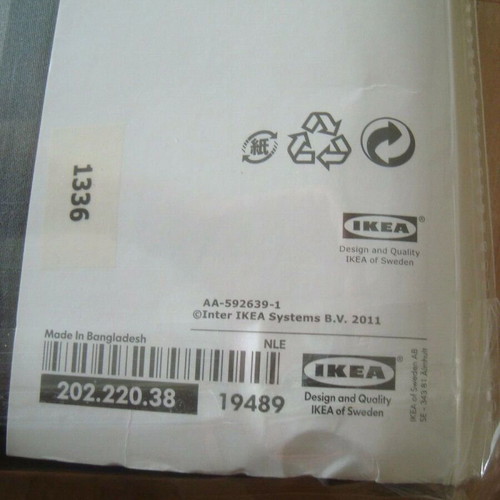 IKEA VANNERNA Ljud single duvet cover set like new 90x200 with 1 pillowcase