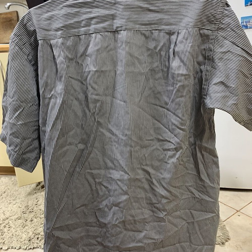 Men's shirt used, black and gray, size XL