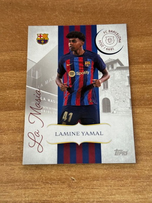 Κάρτα Barcelona 125th Anniversary Lamine Yamal La Masia #LM-3 νέα