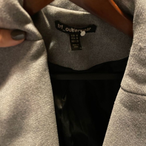 Zara coat like new, gray, size M