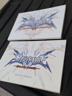BlazBlue artbooks and art prints new