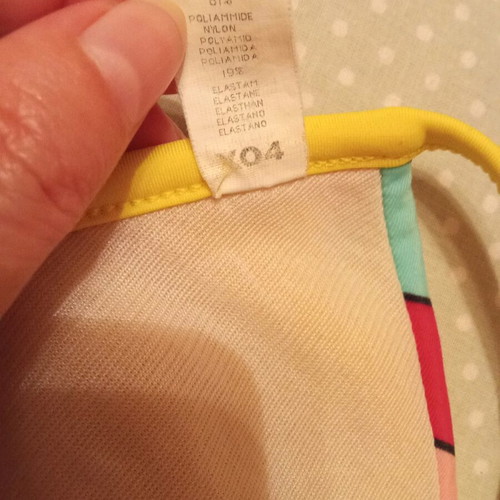 Cobey by Calzedonia swimsuit used, multicolor, size S/M
