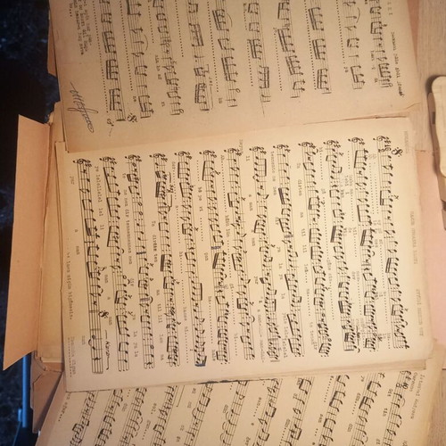 Eastern Music Sheet Music used, about 100 pieces