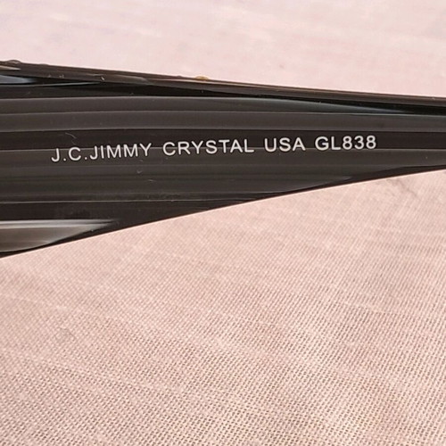 Jimmy Crystal sunglasses like new, multicolored with Swarovski crystals