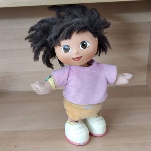 Electronic Dora the Explorer doll used, Fisher-Price