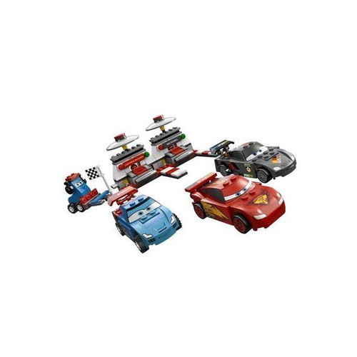 Lego Ultimate Race Set Cars 2 9485 used, missing stickers and box