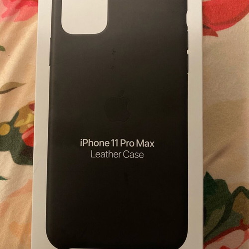 Apple leather case for iPhone 11 Pro Max like new