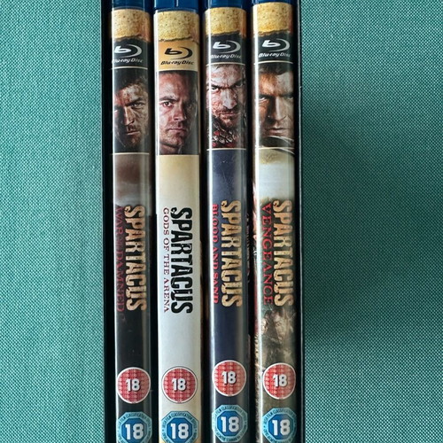 Spartacus Blu-Ray like new, all seasons on 14 discs