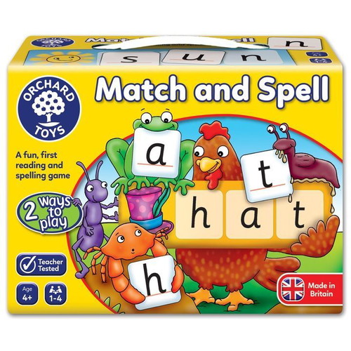 Orchard Toys Match and Spell New Educational Children's Game