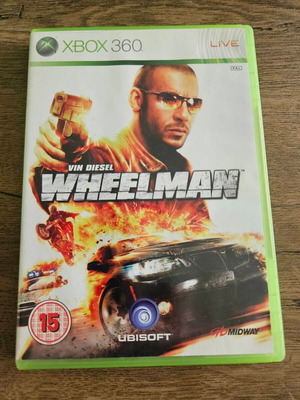 Vin Diesel Wheelman Xbox 360 like new action adventure game