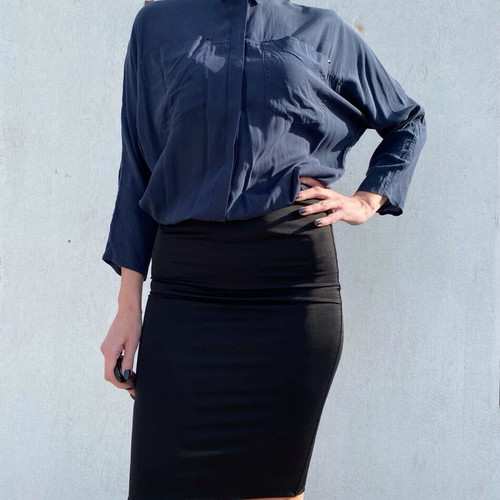 Diesel dress like new, size XS, black and blue