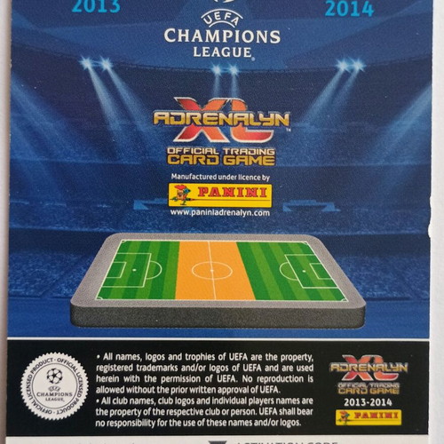 Chori Dominguez Olympiacos collectible card
