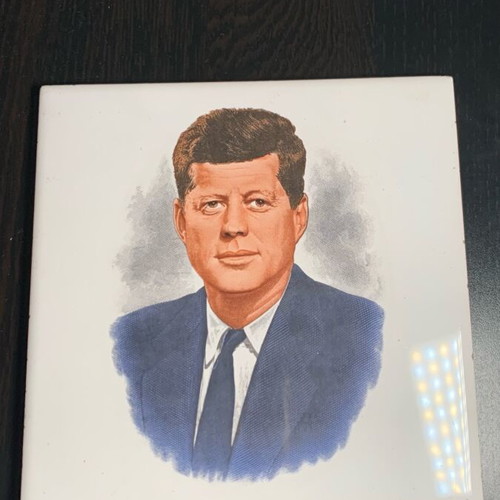 John Kennedy tile used 15x15 cm