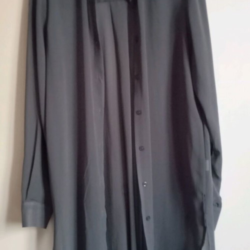 Tunic shirt gray like new, comfortable for sizes S to L