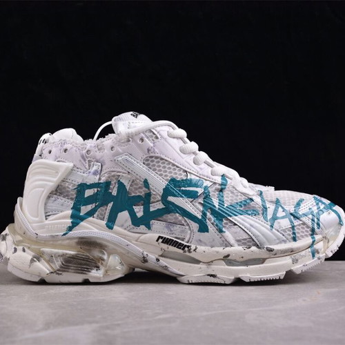 Balenciaga Runner White Sports Shoes New