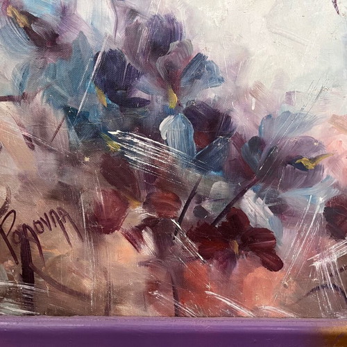Signed Oil Painting on Canvas used from Gallery Rhodes