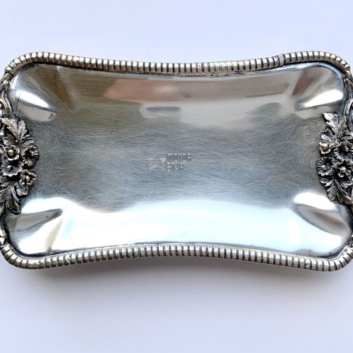 Motor Star silver 925 advertising collectible dish used
