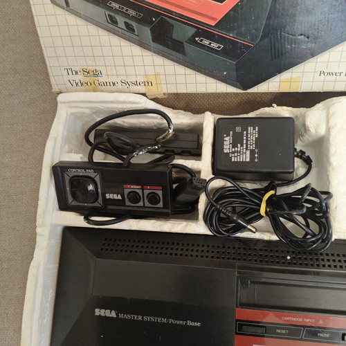 Sega Master System boxed console used, rare edition