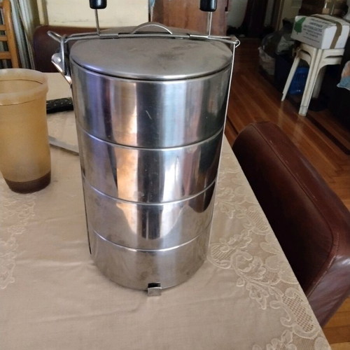 Stainless steel thermal food container INOX new